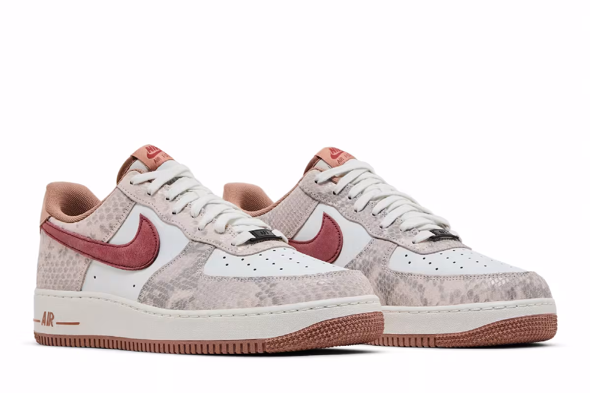 Nike Air Force 1 Snakeskin Pack - Canyon Rust, view 9