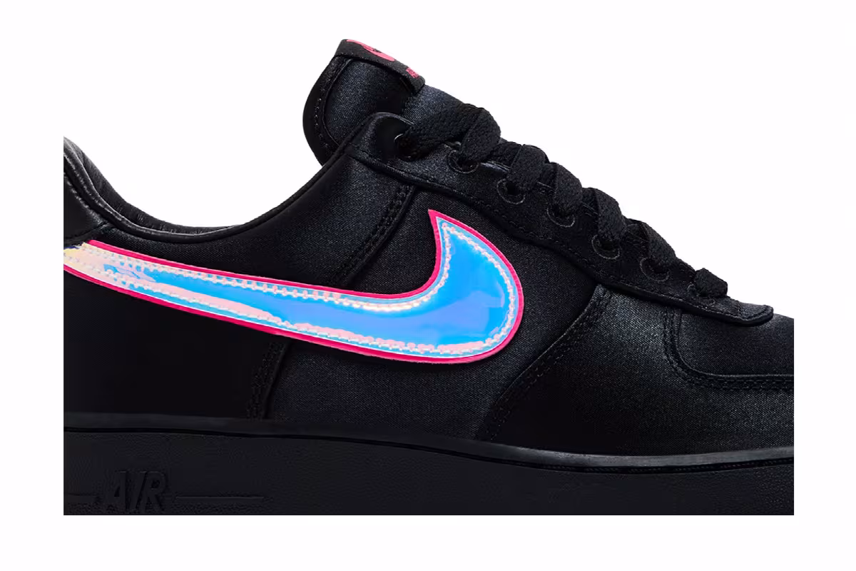 Nike Air Force 1 Low LX Breast Cancer Awareness Pack - Black Hyper Pi, view 3