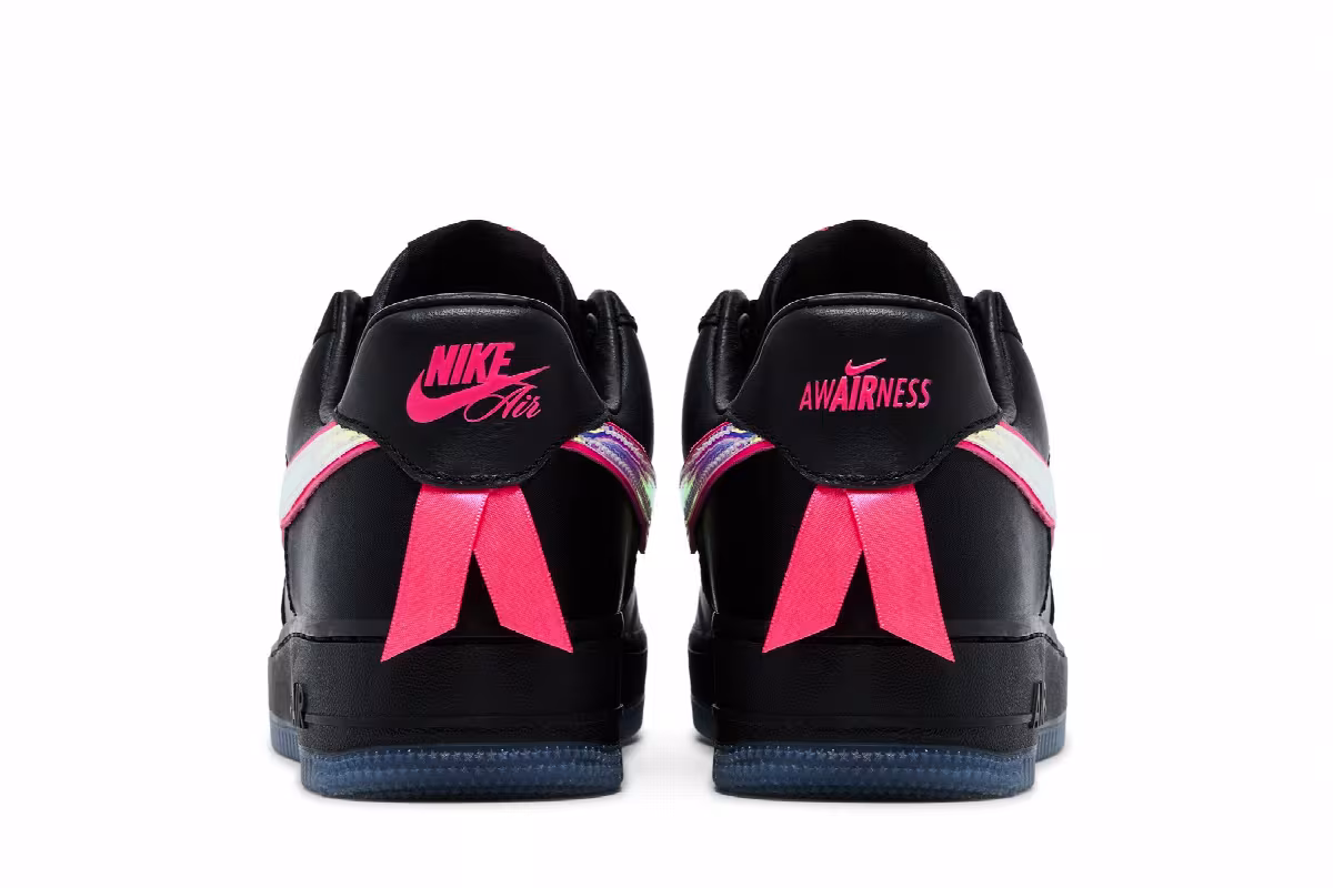 Nike Air Force 1 Low LX Breast Cancer Awareness Pack - Black Hyper Pi, view 7