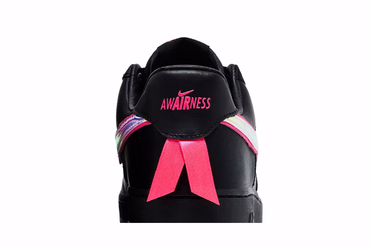 Nike Air Force 1 Low LX Breast Cancer Awareness Pack - Black Hyper Pi, view 8