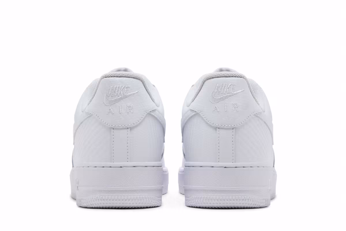 Nike Air Force 1 Carbon Fiber Pack - White, view 7