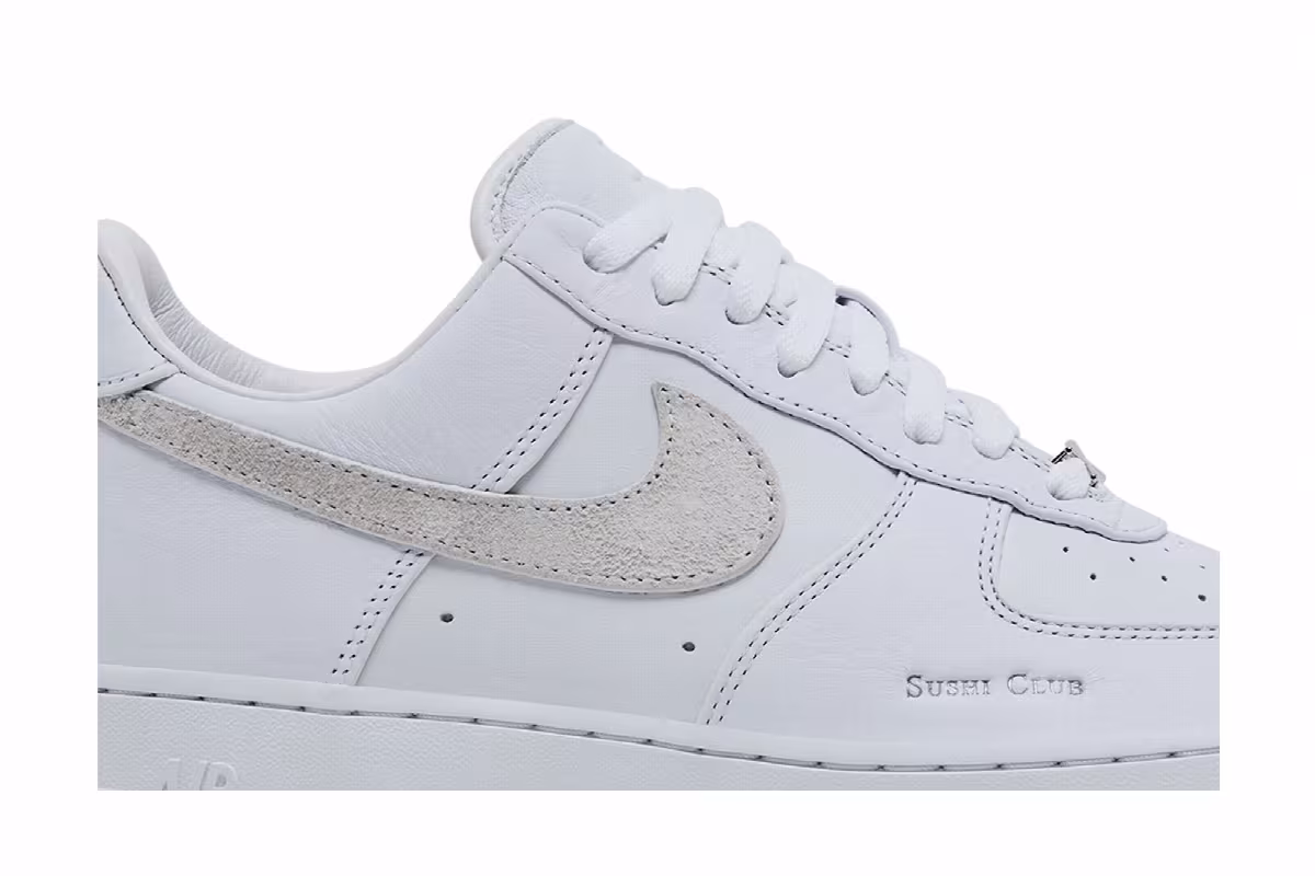 Sushi Club x Nike Air Force 1 Low Summit White, view 3