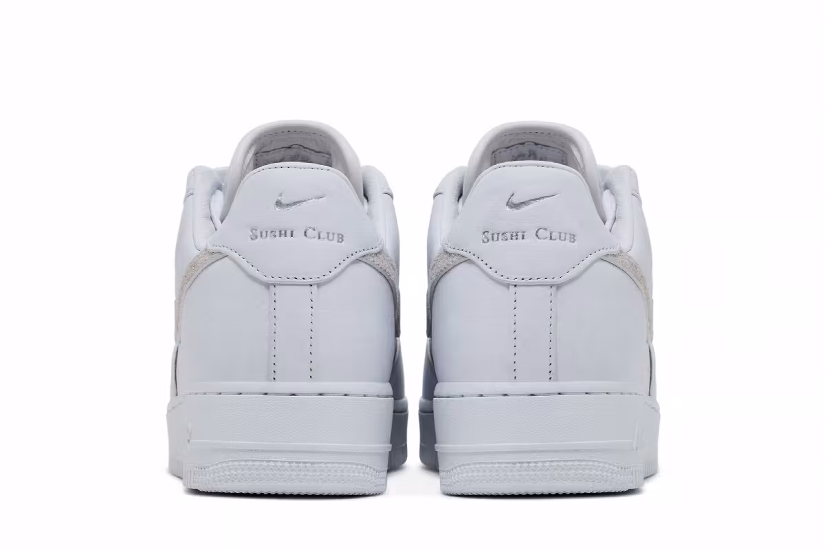 Sushi Club x Nike Air Force 1 Low Summit White, view 7