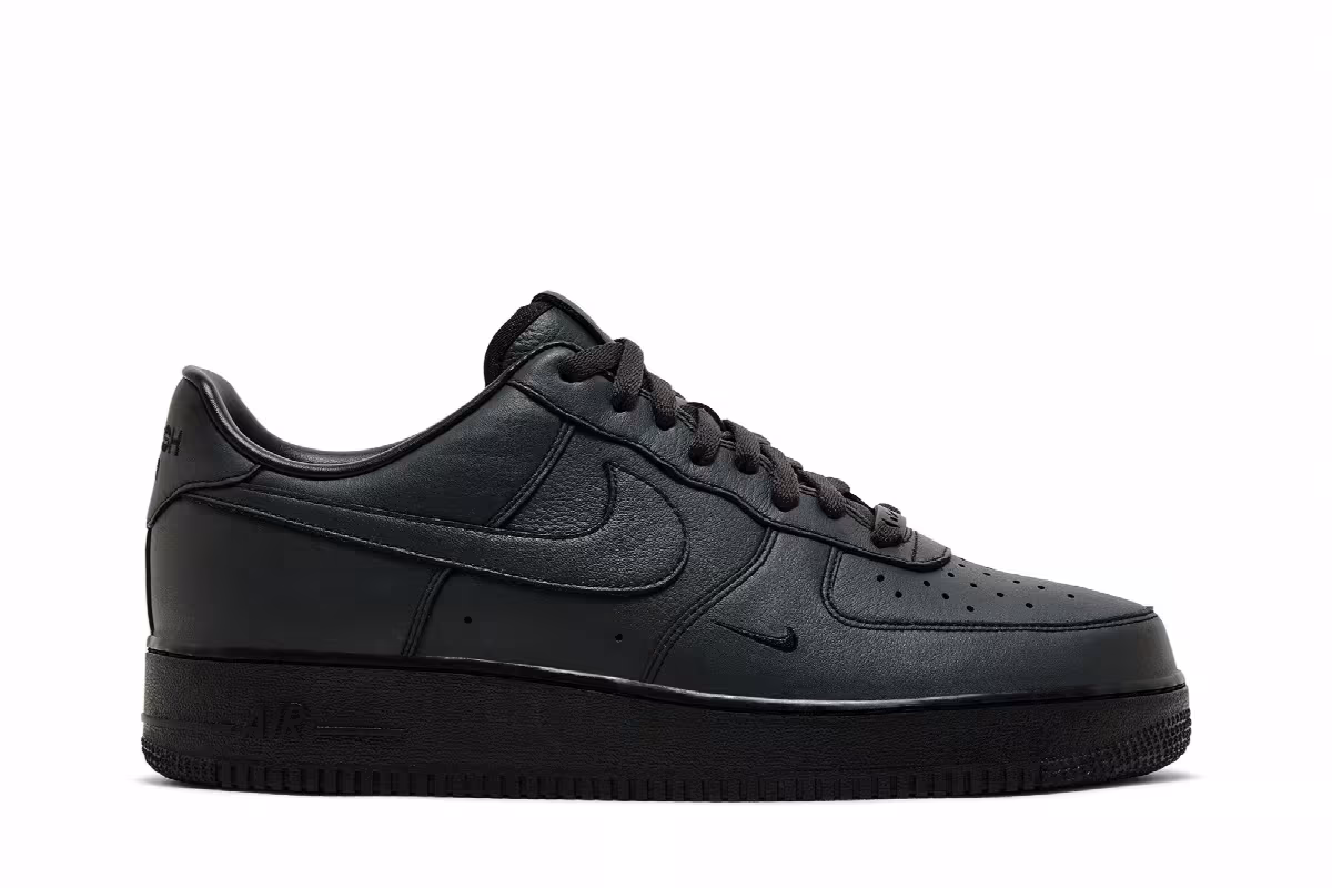 Nike Air Force 1 Low Smoke and Mirrors Pack - Triple Triple Black, view 2