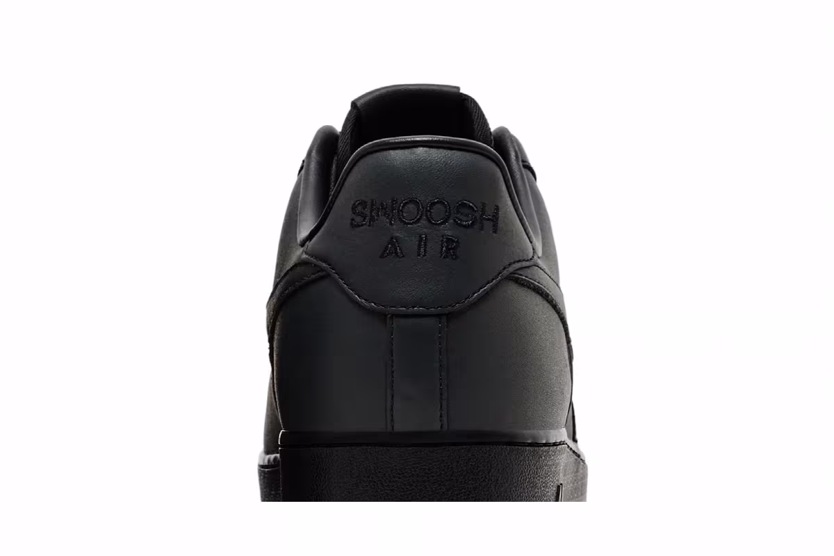 Nike Air Force 1 Low Smoke and Mirrors Pack - Triple Triple Black, view 8