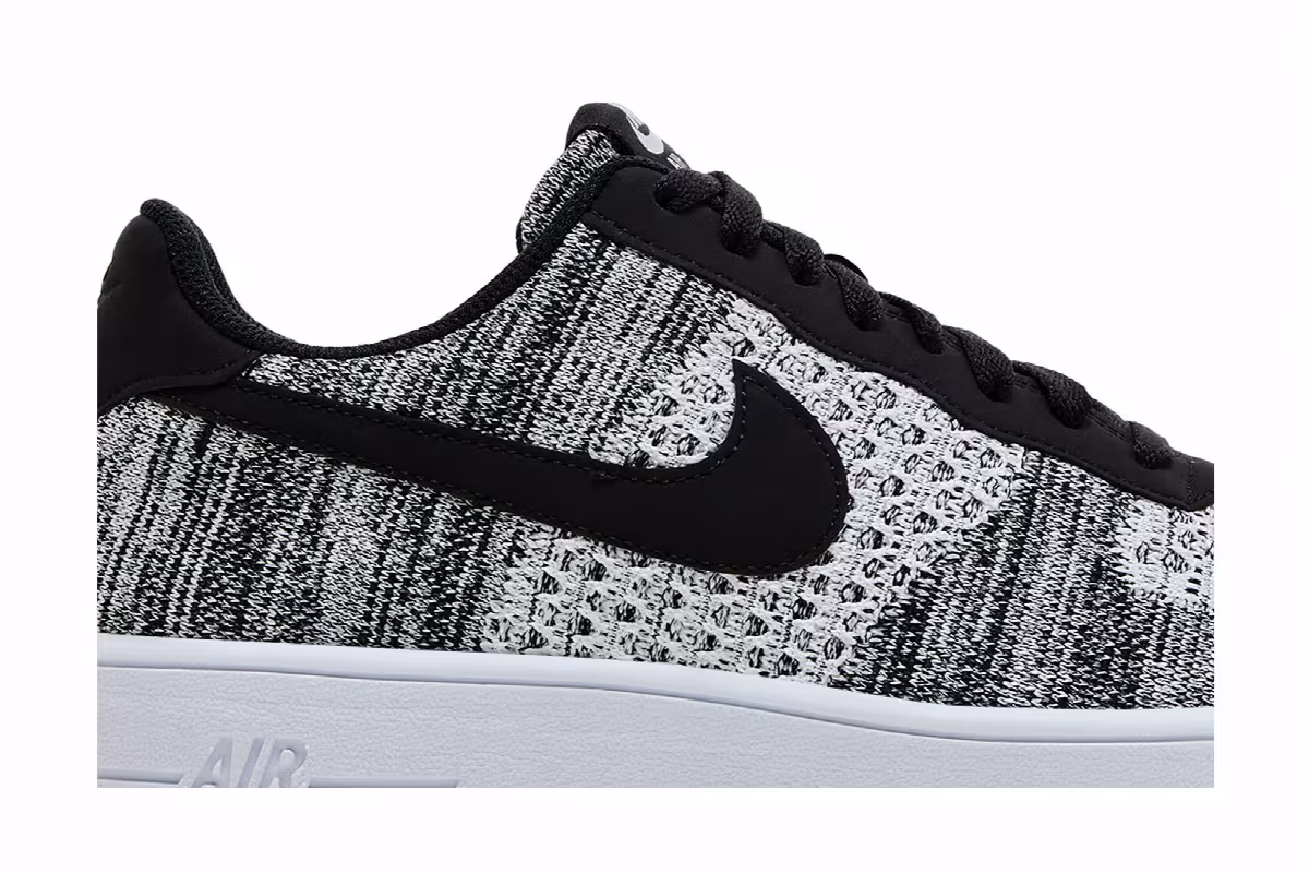 Nike Air Force 1 Flyknit Low 2.0 Oreo 2025, view 3
