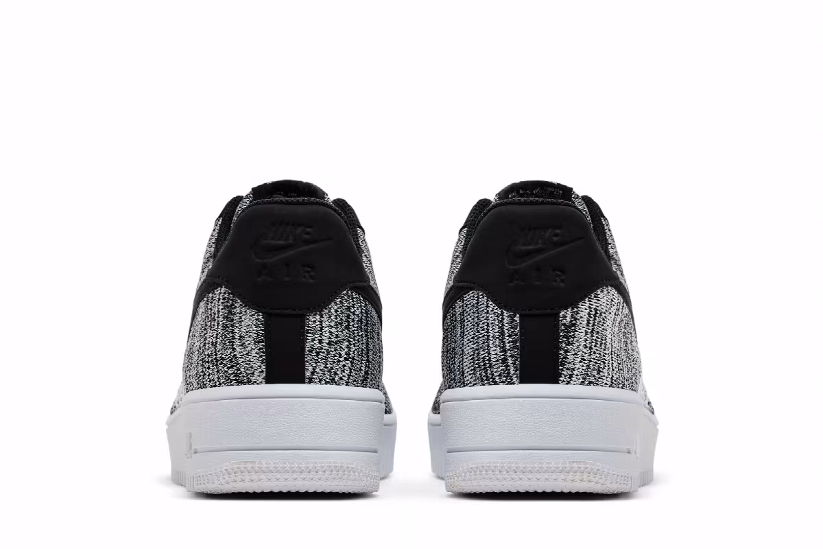 Nike Air Force 1 Flyknit Low 2.0 Oreo 2025, view 7