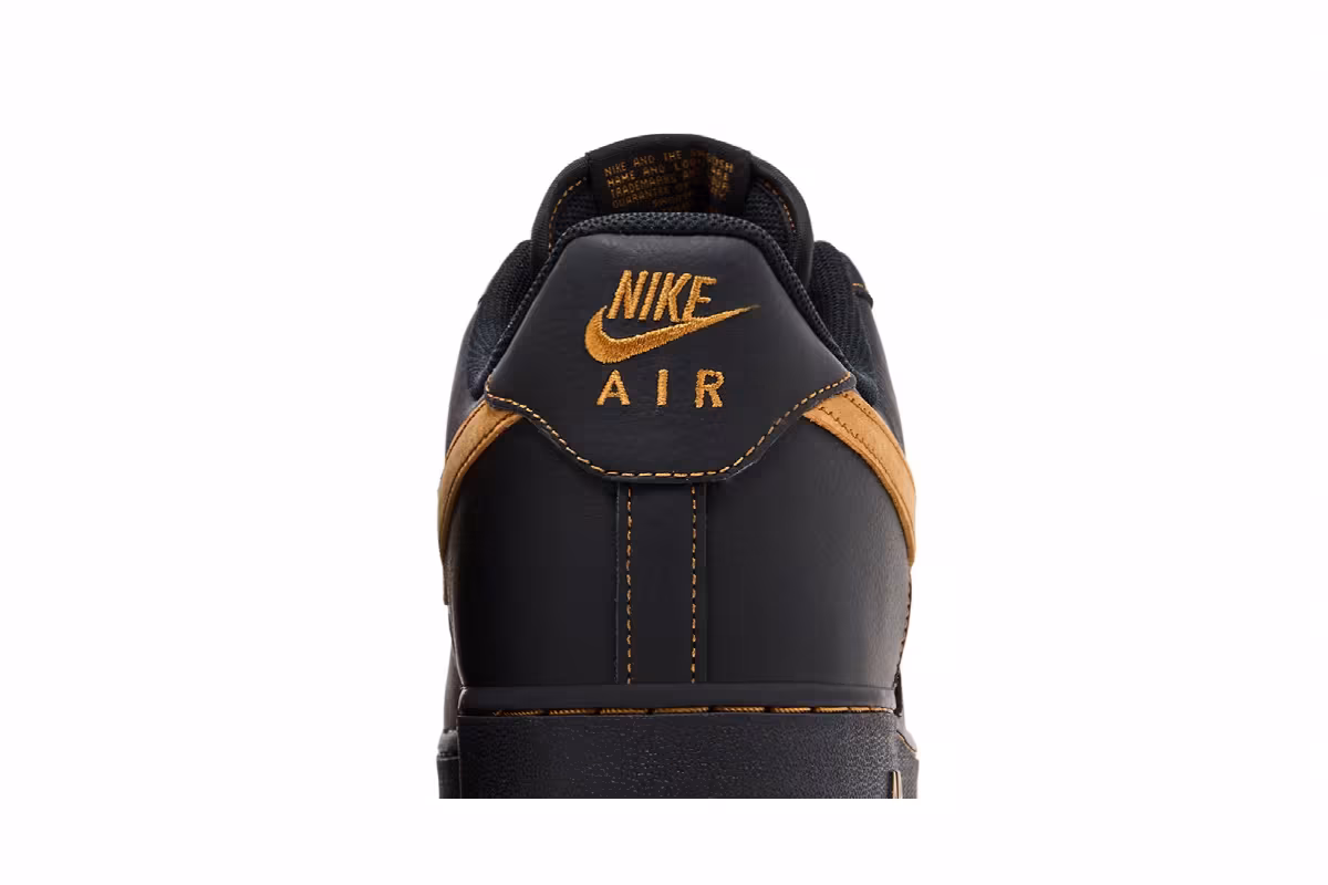 Nike Air Force 1 Black Tan, view 8