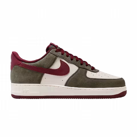 Nike Air Force 1 '07 LV8 'Cargo Khaki Dark Team Red'