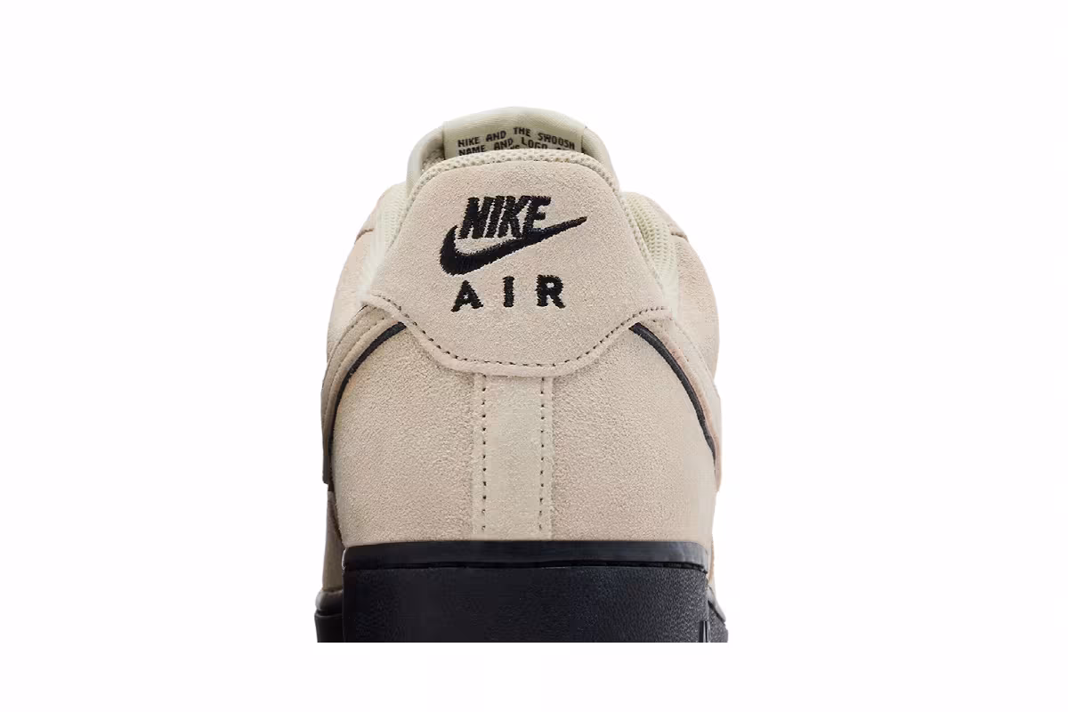 Nike Air Force 1 Light Khaki Suede, view 8