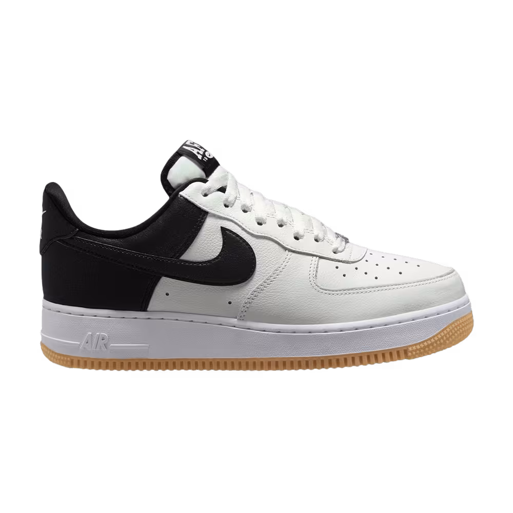 Nike Air Force 1 Low White Black Metallic Silver