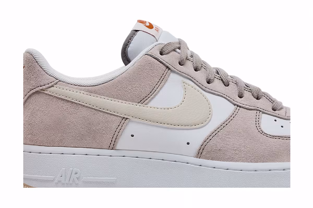 Nike Air Force 1 College Grey Light Orewood, view 3