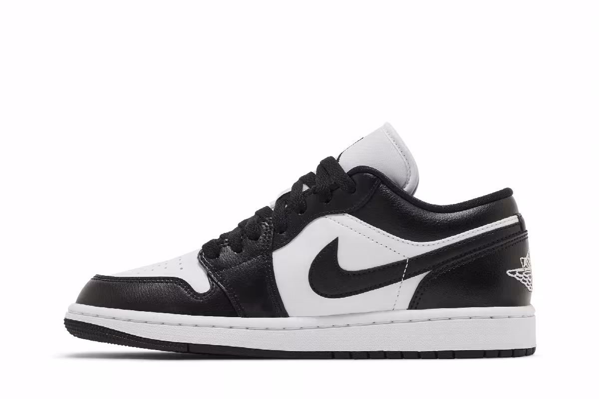 Women's Air Jordan 1 Low Panda, view 4