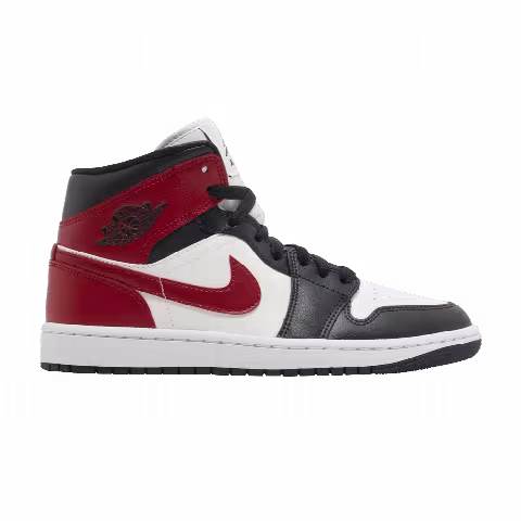 Wmns Air Jordan 1 Mid 'Black Toe'