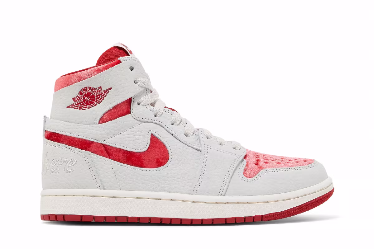 Women's Air Jordan 1 High Zoom Comfort 2 Valentine's Day, view 2