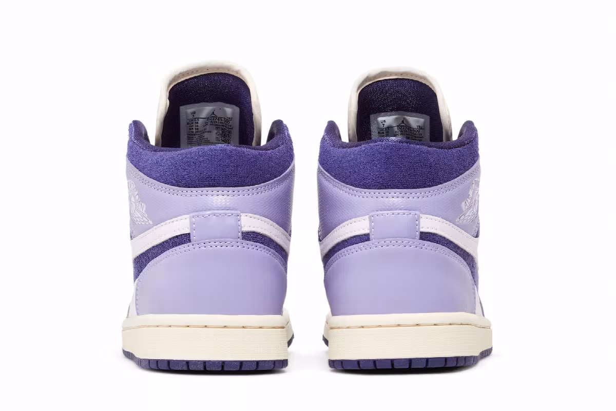 Women's Air Jordan 1 Mid SE Sky J Purple, view 7