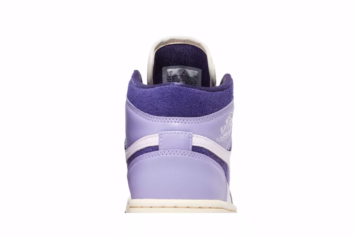 Women's Air Jordan 1 Mid SE Sky J Purple, view 8
