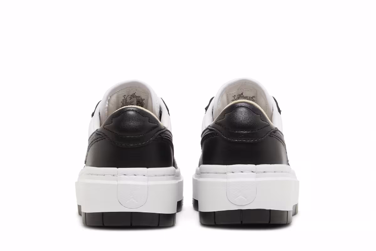 Women's Air Jordan 1 Elevate Low Black White, view 7