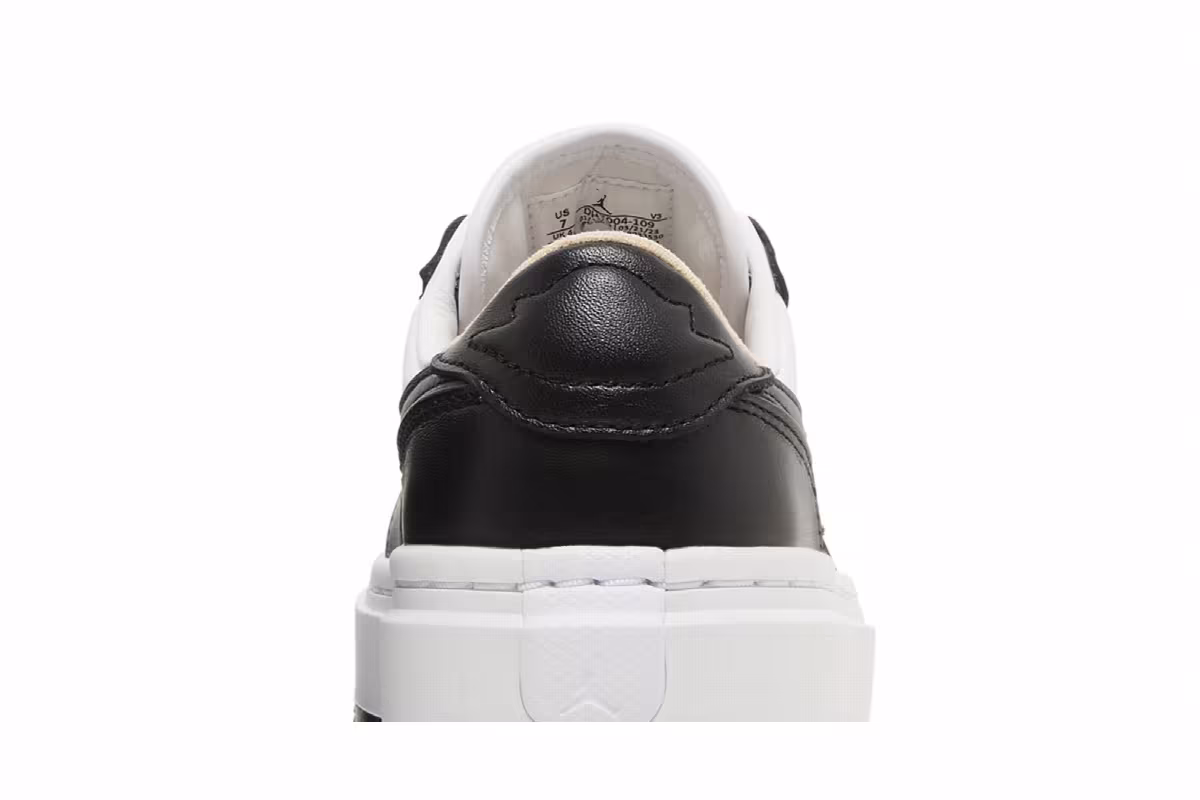 Women's Air Jordan 1 Elevate Low Black White, view 8