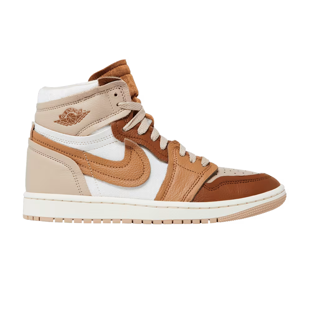 Women's Air Jordan 1 High Method of Make Legend Medium Brown