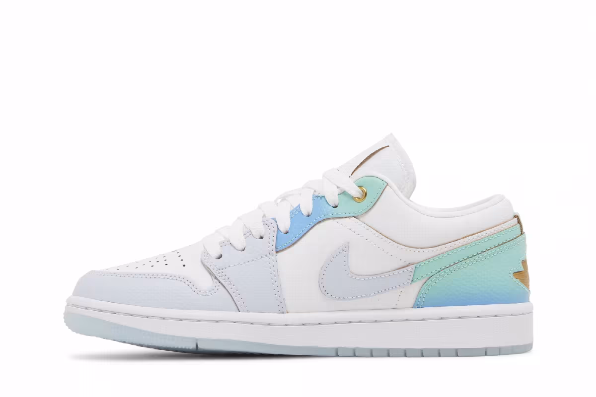Women's Air Jordan 1 Low SE Emerald Rise, view 4