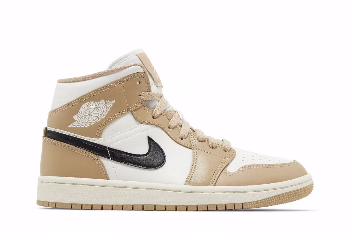 Women's Air Jordan 1 Mid Desert, view 2