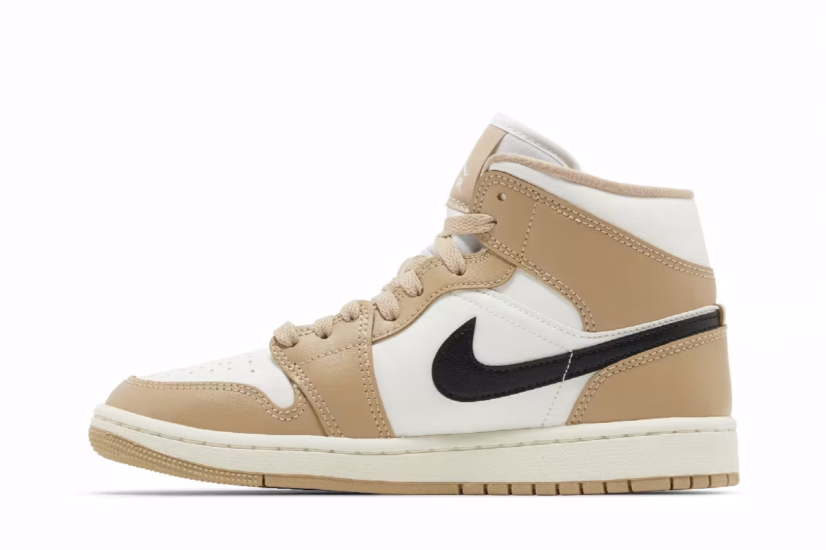 Women's Air Jordan 1 Mid Desert, view 4