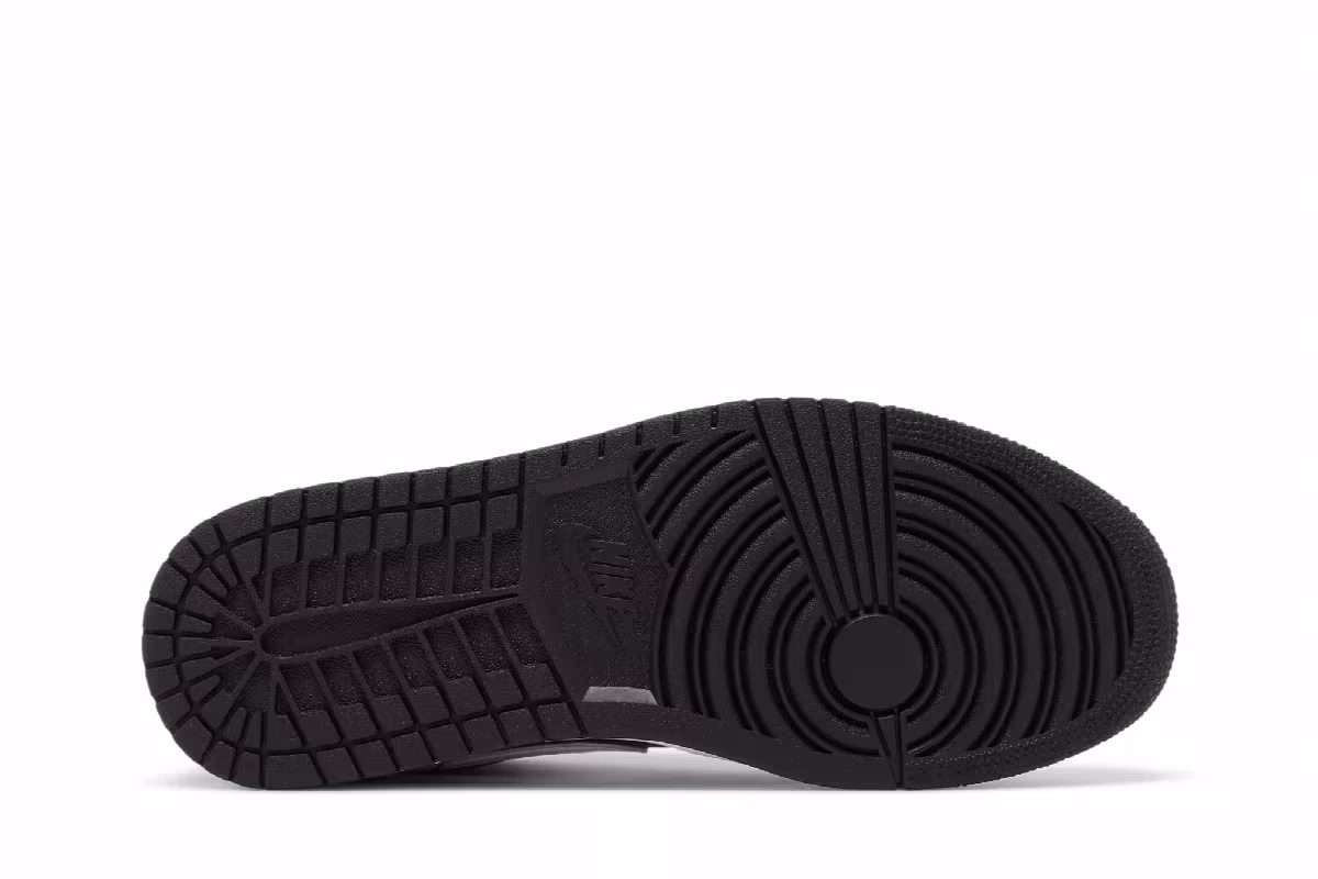 Women's Air Jordan 1 Low Black White, view 5