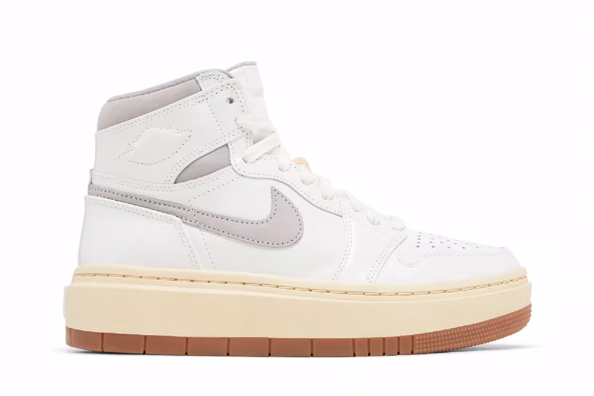 Women's Air Jordan 1 Elevate High SE Sail College Grey, view 2