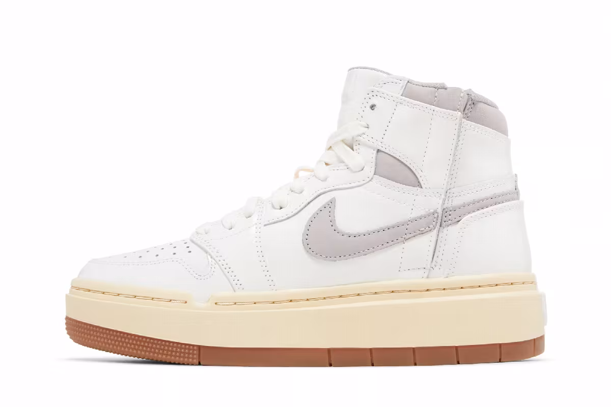Women's Air Jordan 1 Elevate High SE Sail College Grey, view 4