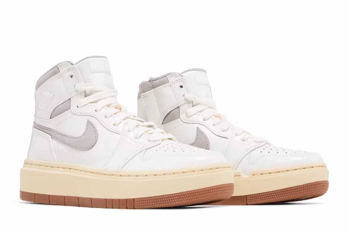 Women's Air Jordan 1 Elevate High SE Sail College Grey, view 9
