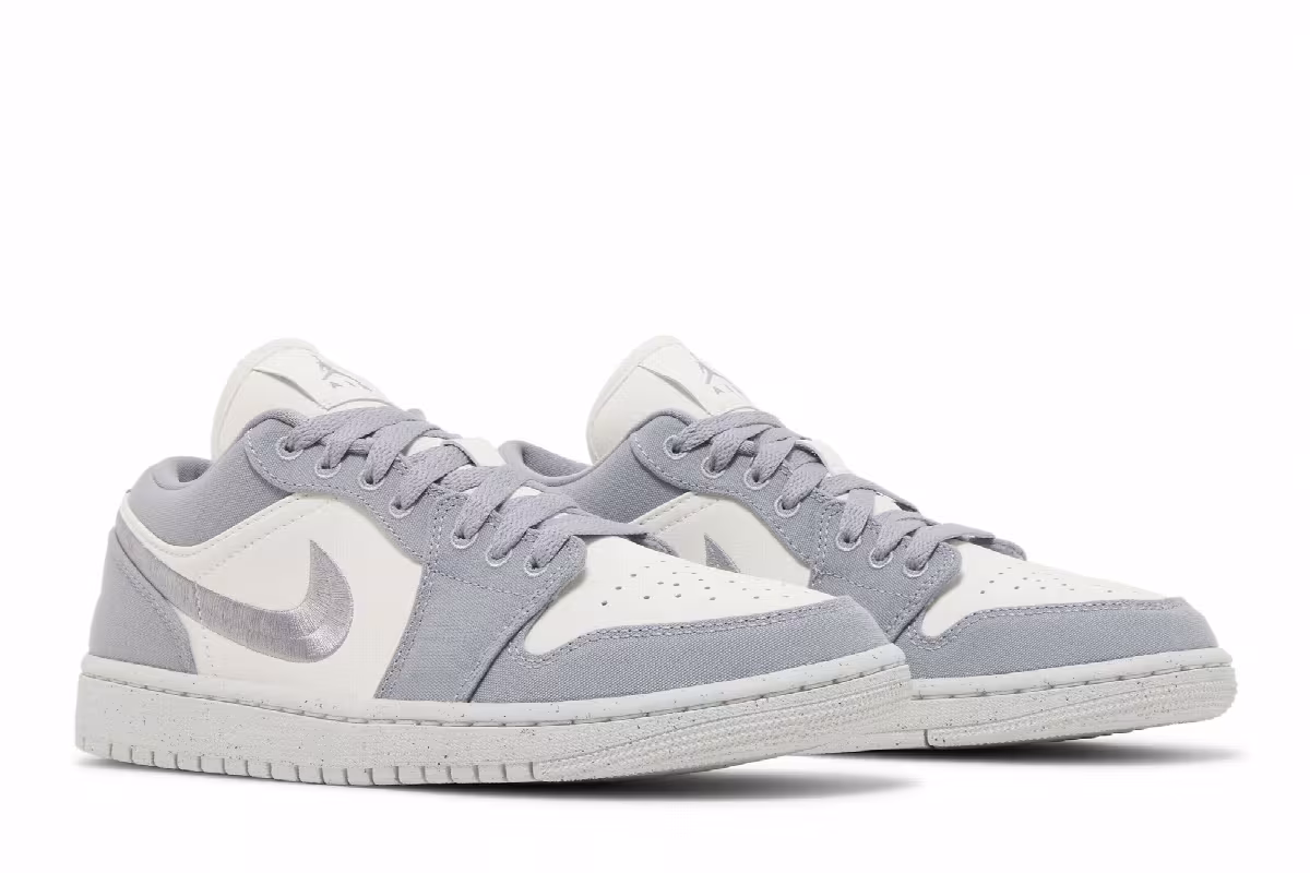Women's Air Jordan 1 Low SE Light Steel Grey, view 9