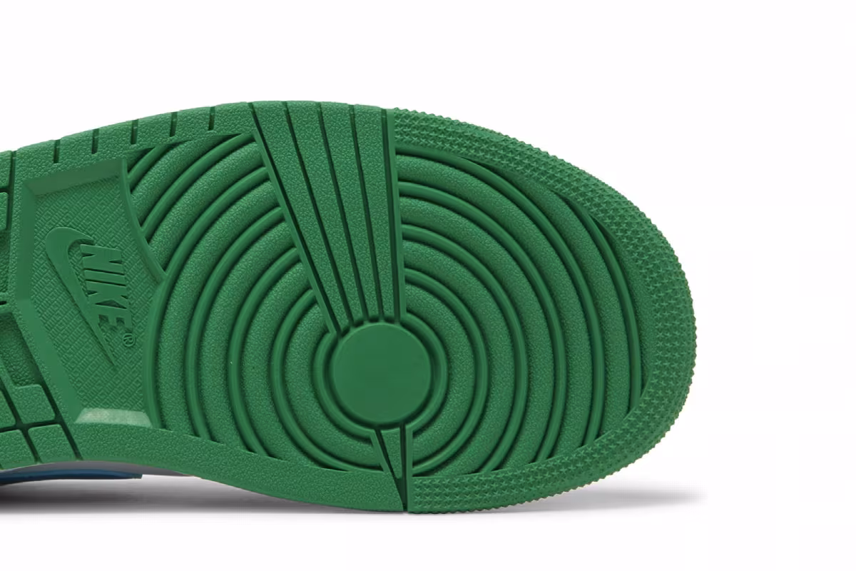 Women's Air Jordan 1 Low Lucky Green, view 6