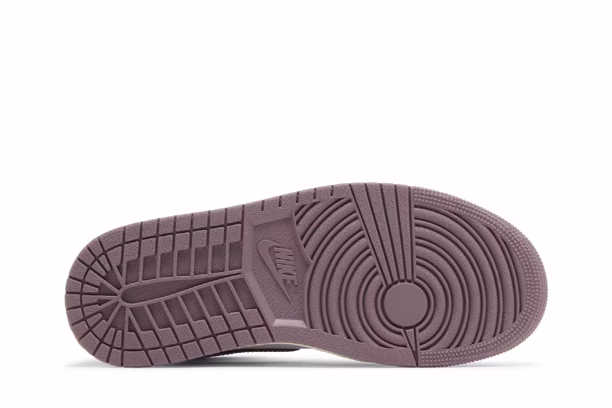Women's Air Jordan 1 Mid Sky J Mauve, view 5
