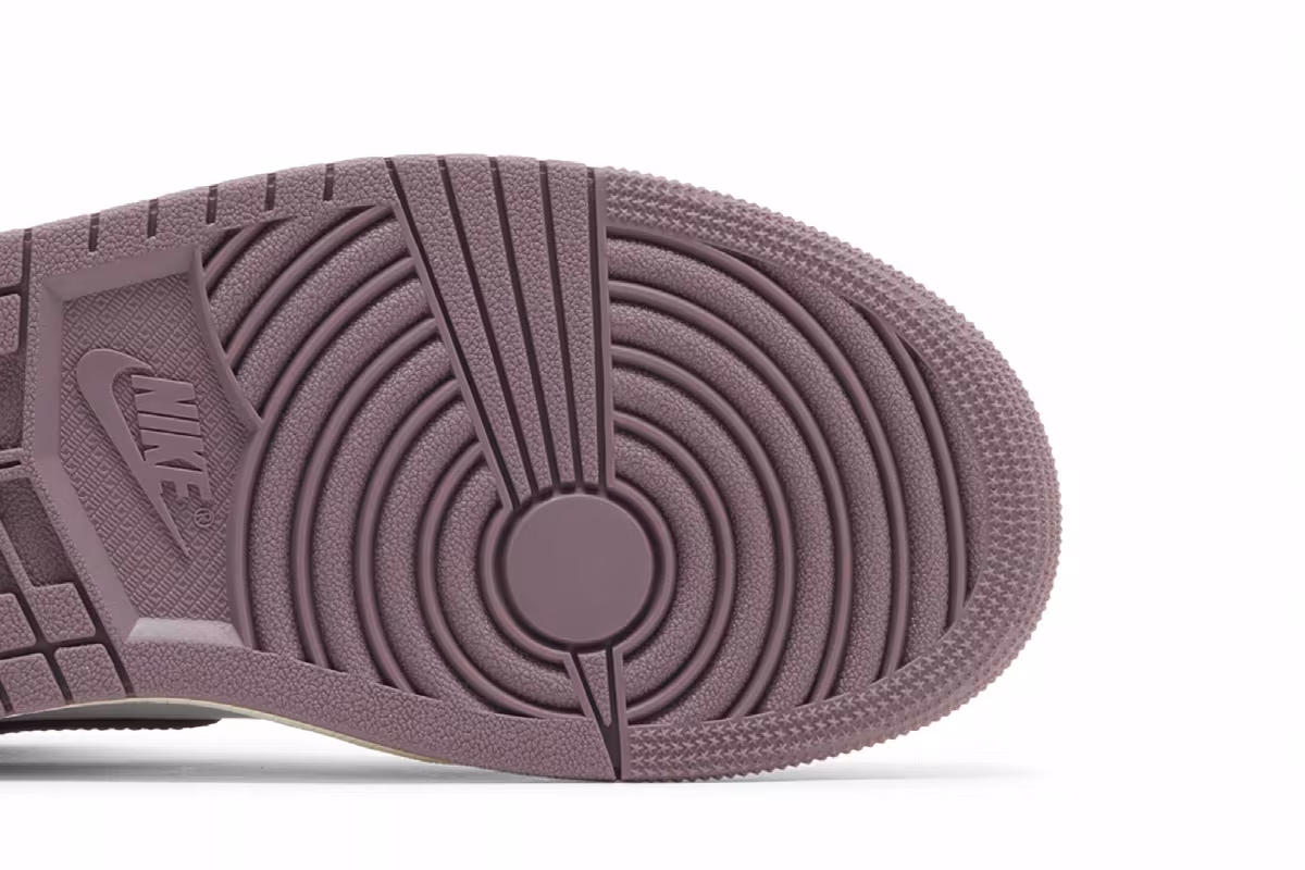 Women's Air Jordan 1 Mid Sky J Mauve, view 6