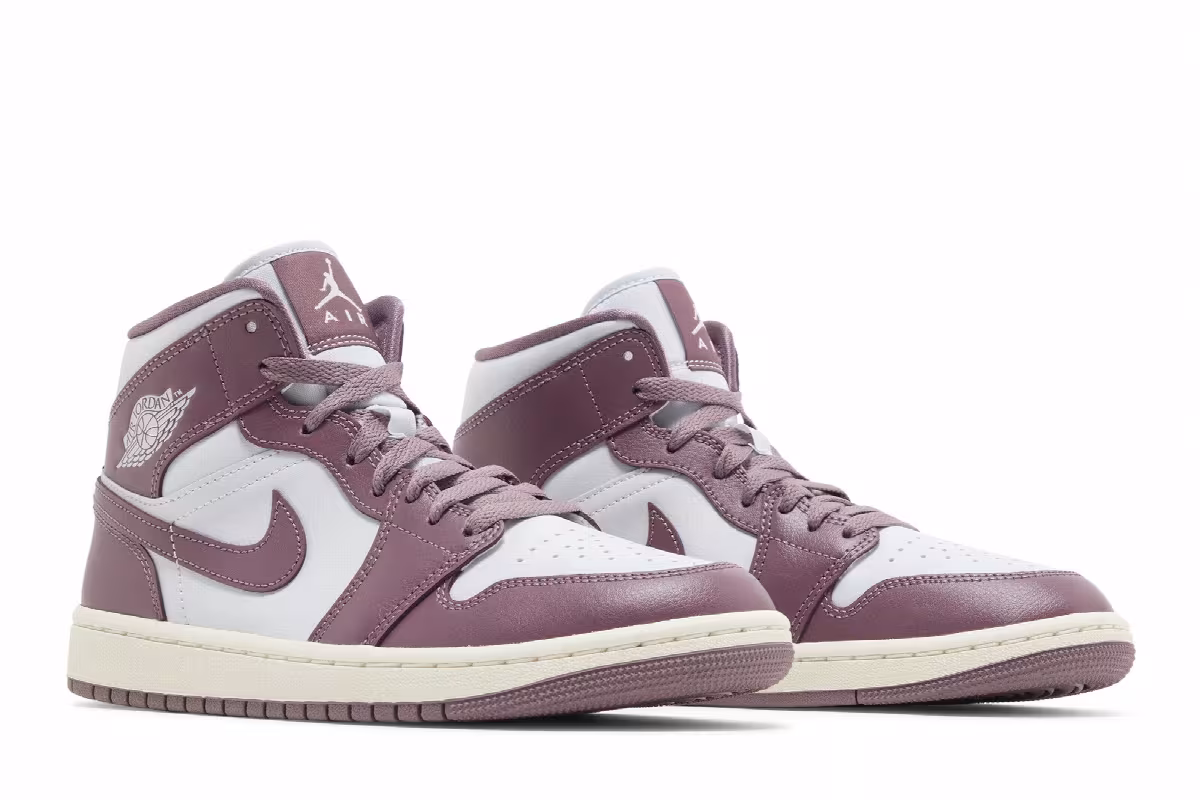 Women's Air Jordan 1 Mid Sky J Mauve, view 9