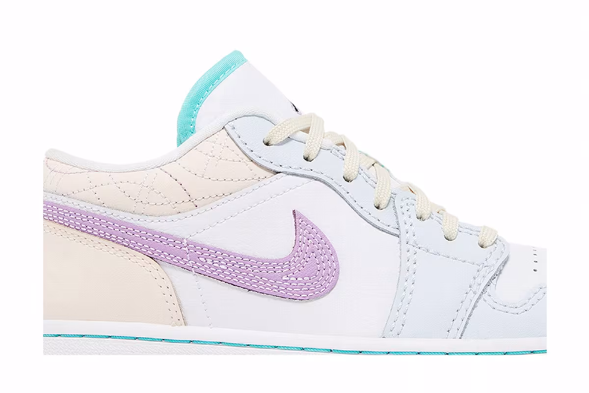 Women's Air Jordan 1 Low Multi-Color Sashiko, view 3