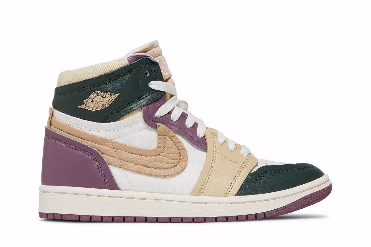 Women's Air Jordan 1 High Method of Make Galactic Jade, view 2