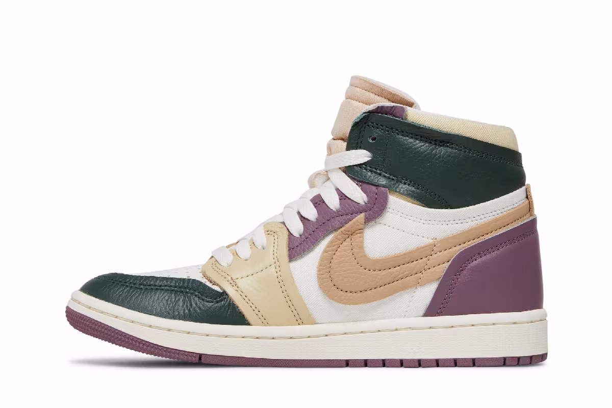 Women's Air Jordan 1 High Method of Make Galactic Jade, view 4