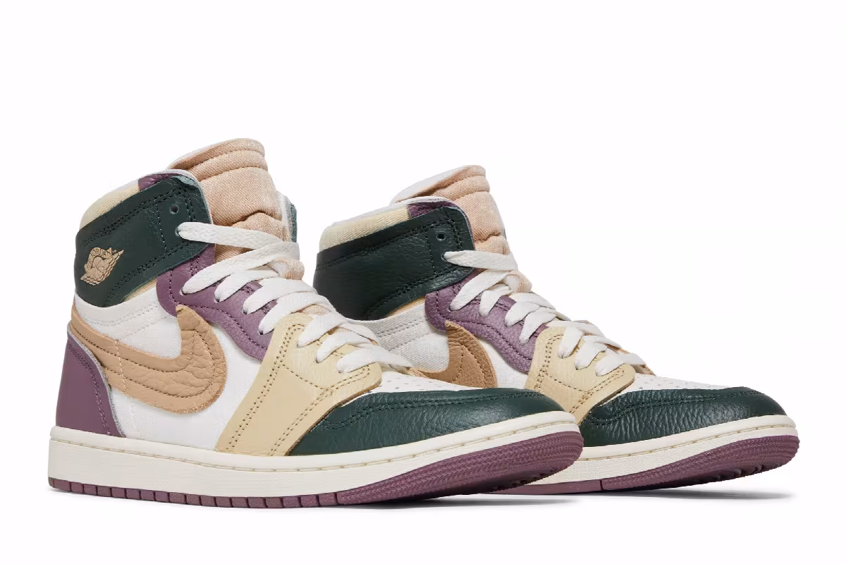 Women's Air Jordan 1 High Method of Make Galactic Jade, view 9