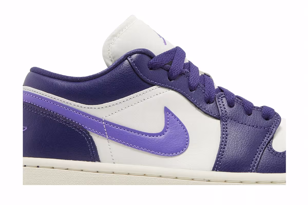 Women's Air Jordan 1 Low Sky J Purple, view 3