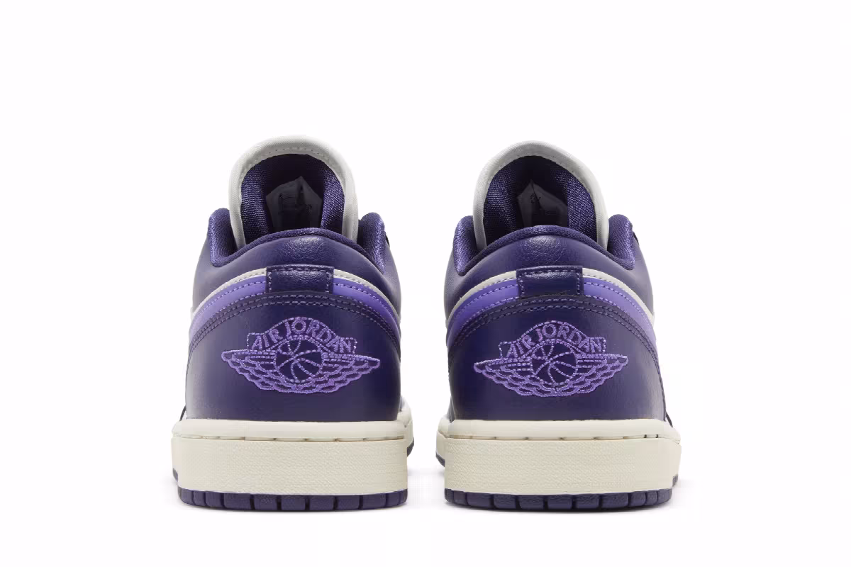 Women's Air Jordan 1 Low Sky J Purple, view 7