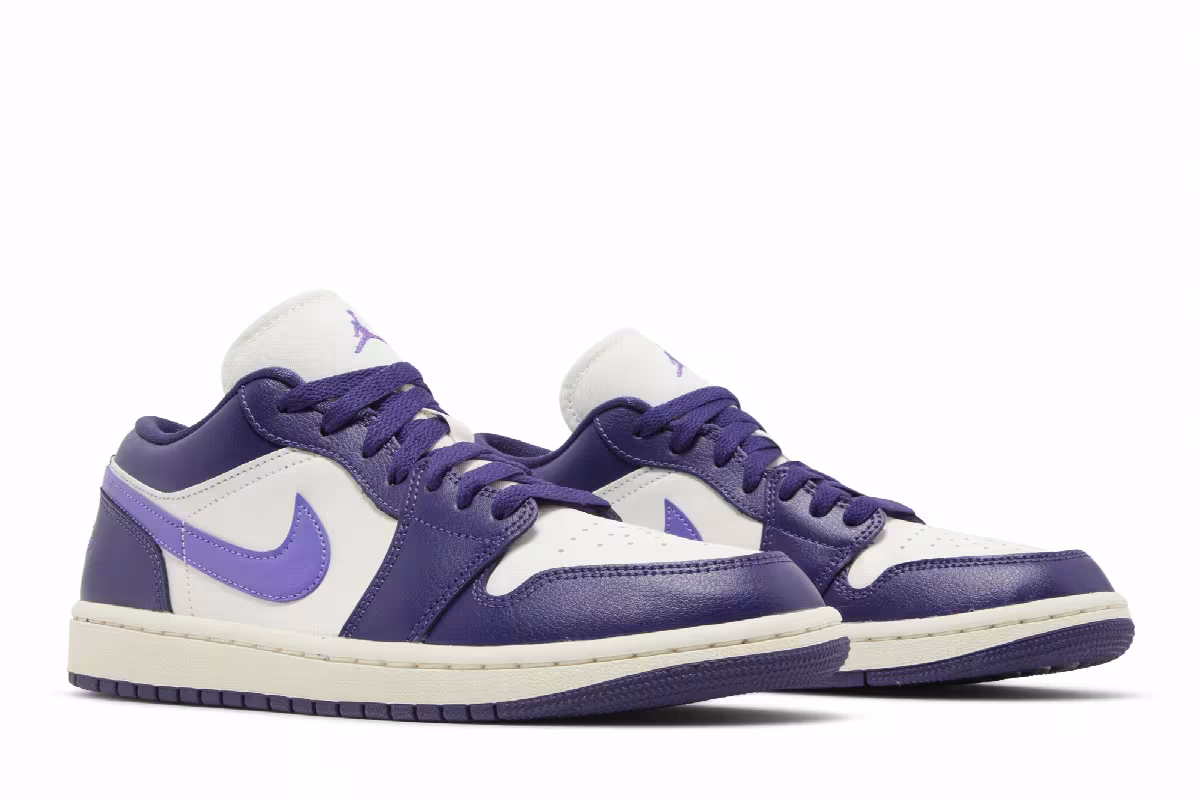 Women's Air Jordan 1 Low Sky J Purple, view 9