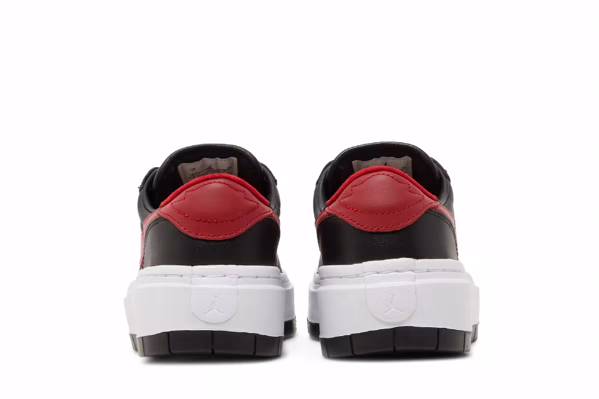 Women's Air Jordan 1 Elevate Low Black Gym Red, view 7