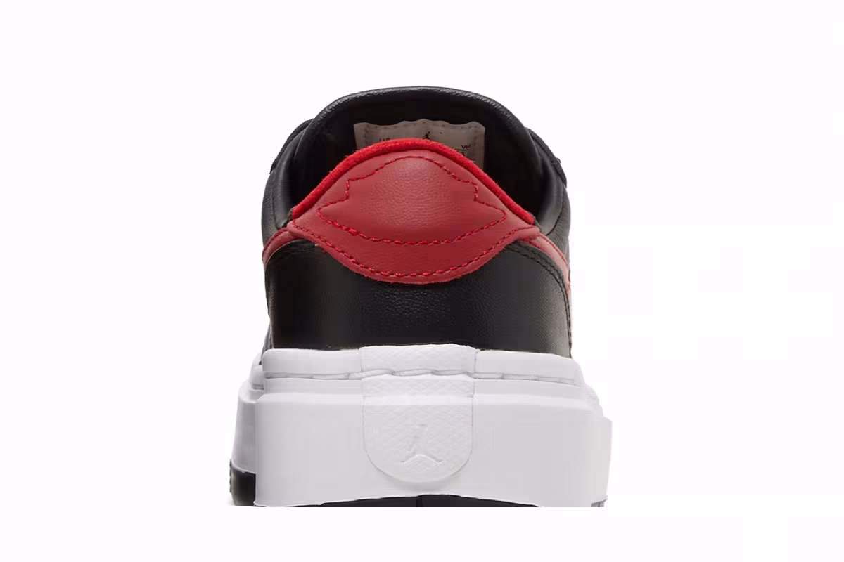 Women's Air Jordan 1 Elevate Low Black Gym Red, view 8