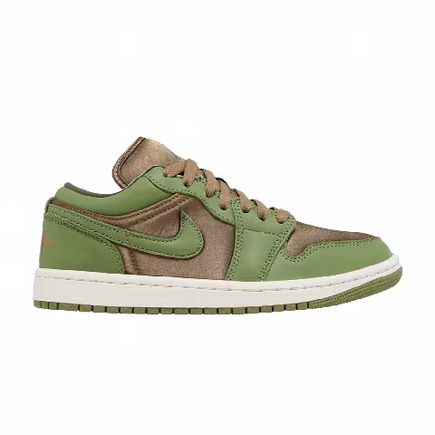 Wmns Air Jordan 1 Low SE 'Olive Brown Kelp'