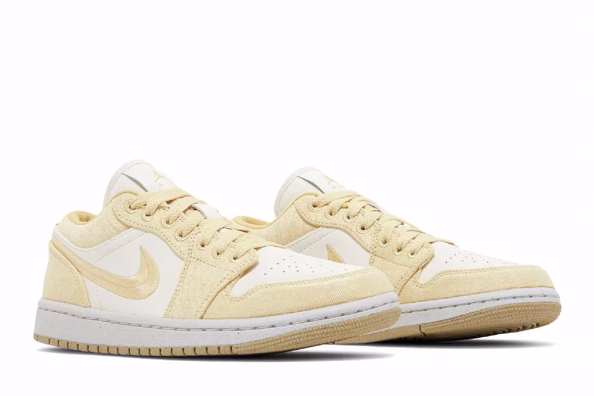 Women's Air Jordan 1 Low SE Team Gold, view 9