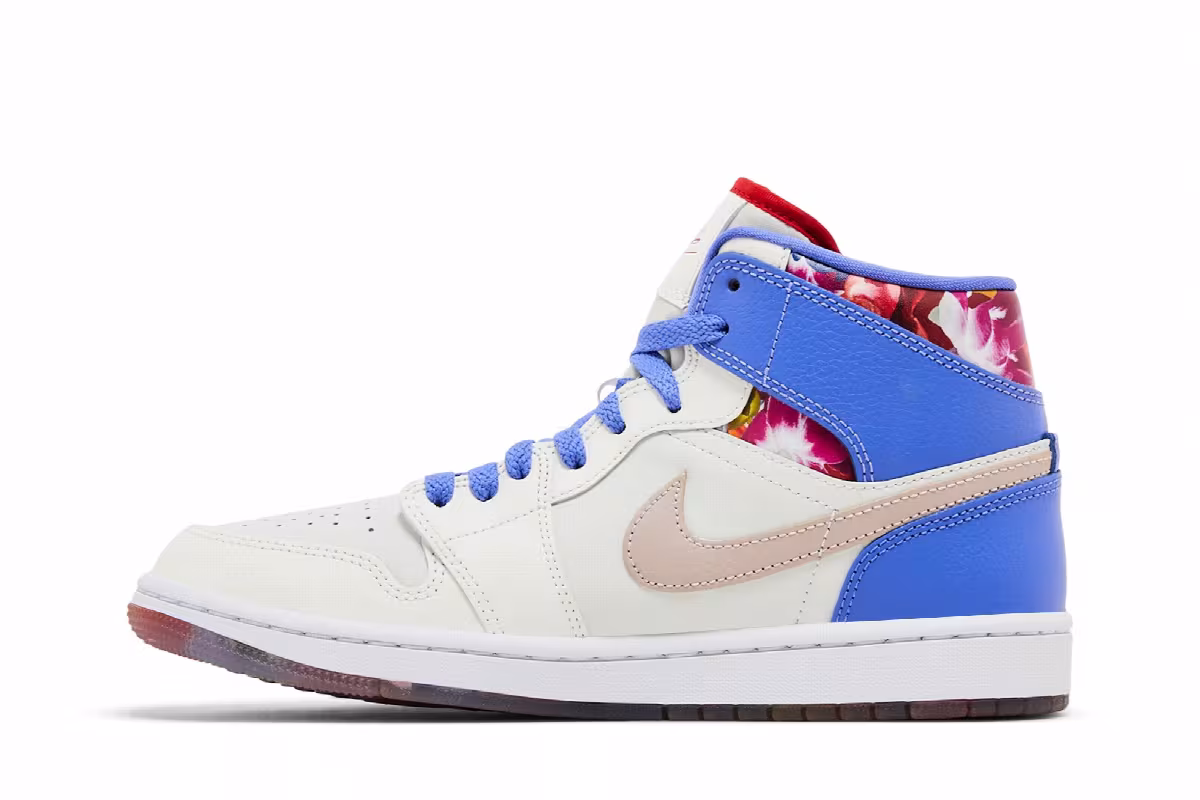 Women's Air Jordan 1 Mid SE Valentine's Day Bouquet, view 4