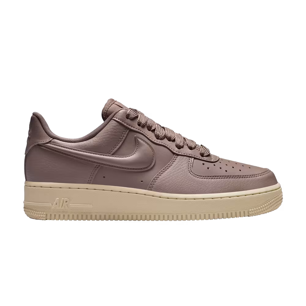 Nike Women's Air Force 1 Mink Brown Puffy Swoosh