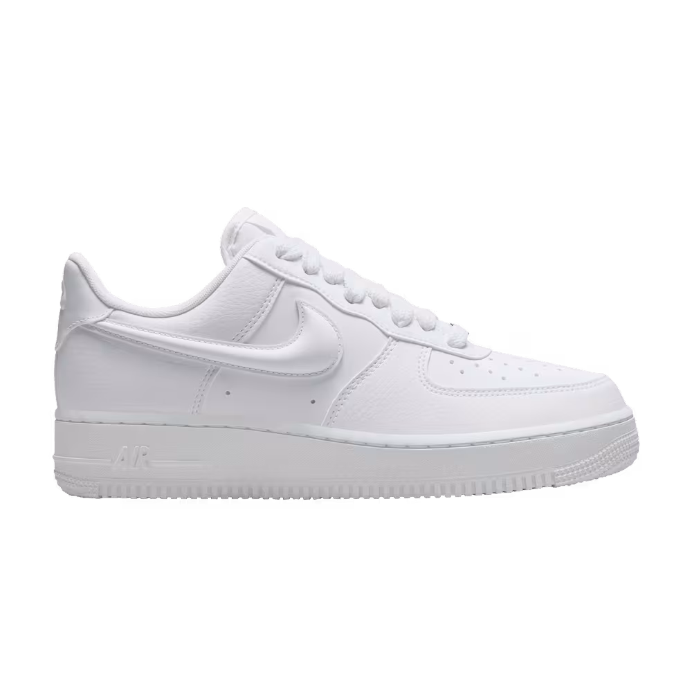 Nike Women's Air Force 1 White Puffy Swoosh